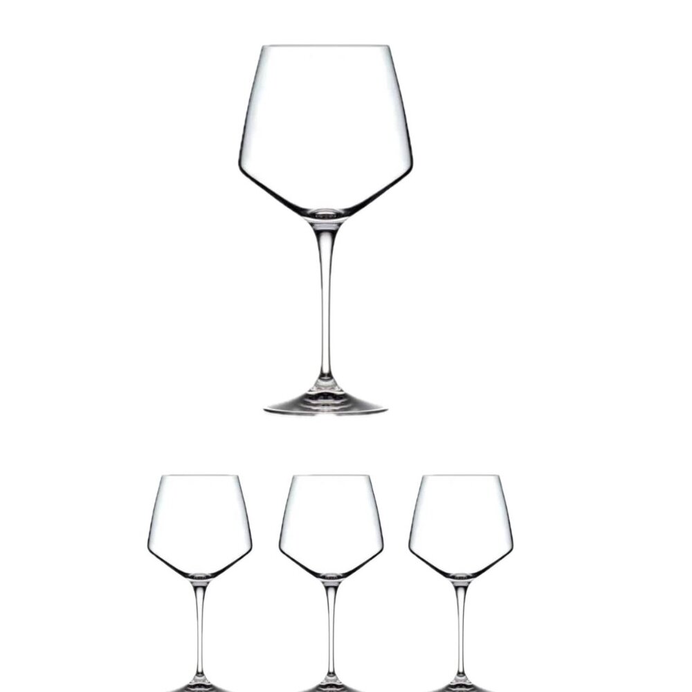 RCR Cristalleria Chianti Riserva 4x Crystal Wine Glasses Limited Edition NEW